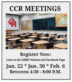 Upcoming CCR Meetings